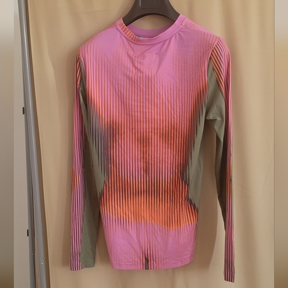 Y/PROJECT-Pink Jean-Paul Gaultier Edition Layered Long Sleeve T-Shirt - Picture 3 of 9